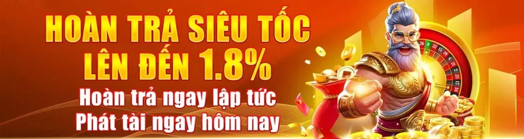 Hoàn trả hàng ngày game bắn cá J9BET
